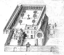 l'église au XIXe siècle, Bibliothèque Carnegie (Reims).