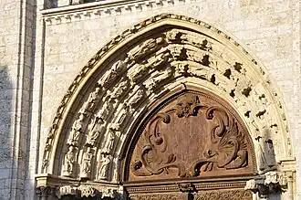 Détail de la façade