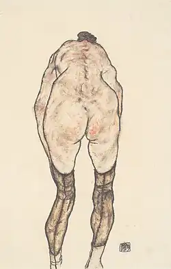 Egon Schiele, 1917.