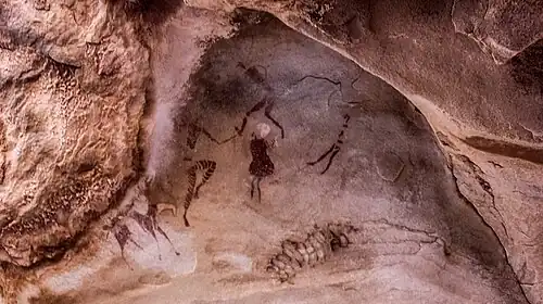 Peinture rupestre d'Eheren.