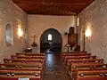 Einigen, église réformée, vue de la nef.