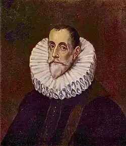 El Greco , Portrait de Rodrigo Vázquez (1600-1610)