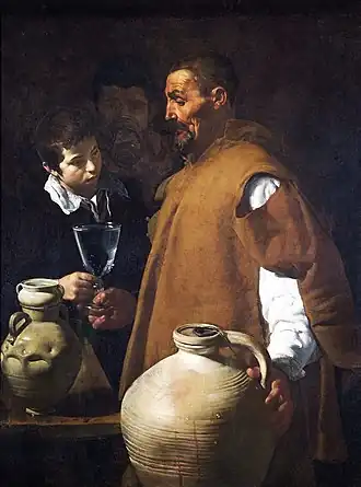 Le Porteur d'eau de Séville de Diego Velázquez, 1620.