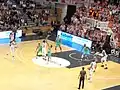 Match de Pro A en 2018 entre l'Élan Chalon et Pau-Lacq-Orthez