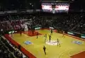 Match de Pro A entre l'Élan Chalon et Le Havre en avril 2015
