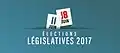 Logo pour les élections législatives de 2017.