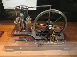 Électromoteur (1844) musée Electropolis, Mulhouse.