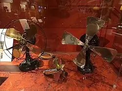 Ventilateurs début du XXe&nbsp;siècle