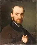 Joachim Sotta : Portrait d'Élie Delaunay jeune (1838, Musée d'Arts de Nantes).