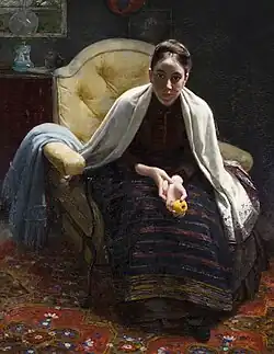 Portrait de Hilma Westerholm, 1888Musée d'Art de Turku