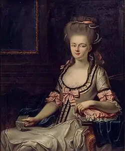Damenporträt Elisabeth von Freudenreich, geb. Tscharner (1742–1830).
