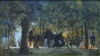 Eliseu Visconti, Jardim de Luxemburgo (1895).