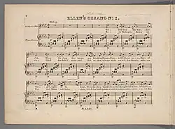 Image illustrative de l’article Ellen's Gesang n°I (Raste Krieger, Krieg ist aus)