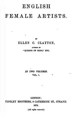 Image illustrative de l’article English Female Artists