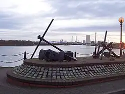 Vue du port d'Ellesmere Port, où grandit Joe Mercer