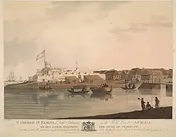 Le fort en 1806.
