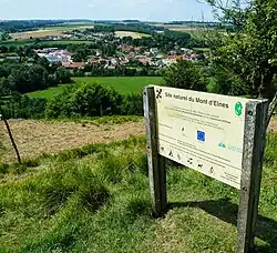 Elnes vue des coteaux de Wavrans-sur-l'Aa.