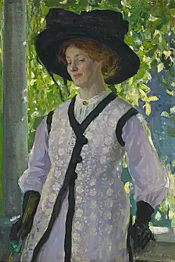 On the Balcony (1912), avec Edith Susan Gerard Anderson comme modèle