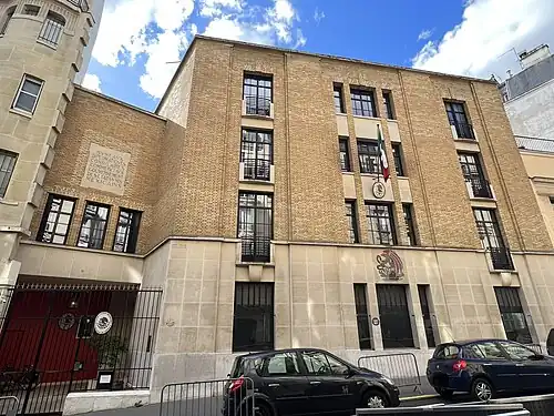 No&nbsp;9, ambassade du Mexique.