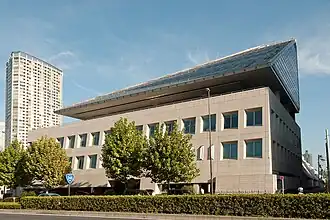 Vue de la mission diplomatique