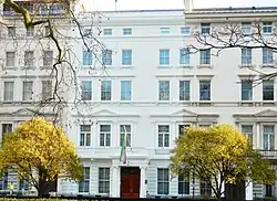 Ambassade à Londres.