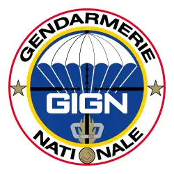 Rondache du GIGN central