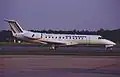 Embraer ERJ-135ER de Proteus_Airlines aux couleurs d'Air France en 2000 à Frankfurt.
