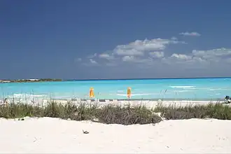 Emerald bay sur Great Exuma.