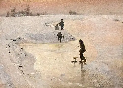 Les Patineurs, 1891Musée des Beaux-Arts de Gand