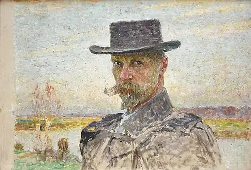 Émile Claus, Portrait de l'artiste.