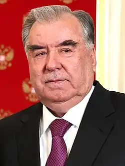 Image illustrative de l’article Président de la république du Tadjikistan