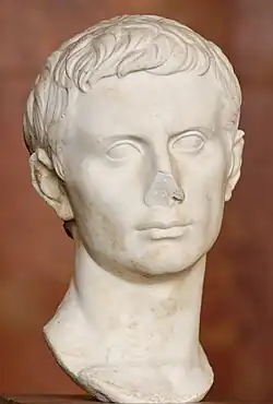 L'empereur Auguste. Marbre, H. 36,5&nbsp;cm. 25 AEC - 25. Louvre.