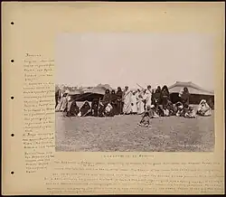 Gabriel Lekegian, Campement de Bédouins en Égypte.