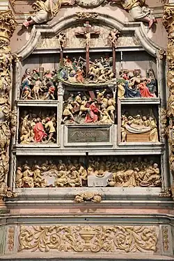 Retable de la Passion, à Lampaul-Guimiliau