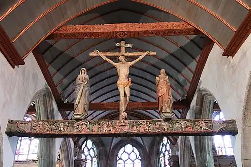 L'église Notre-Dame, XVIe&nbsp;siècleLampaul-Guimiliau (Finistère).