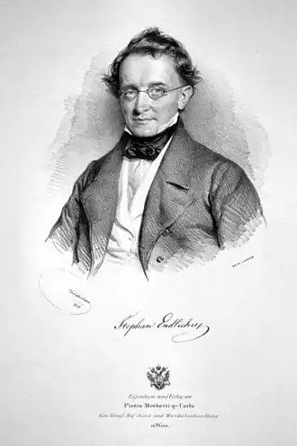 Stephan Ladislaus Endlicher.