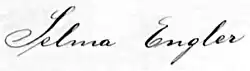 signature de Selli Engler