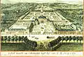 Le palais Het Loo et ses jardins, au début du XVIIIe&nbsp;siècle.