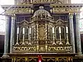 Retable et tabernacle.