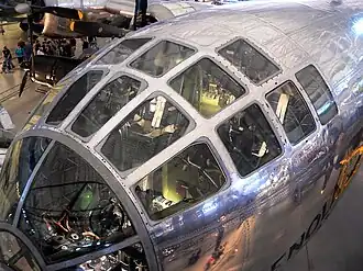 Habitacle de l'Enola Gay.