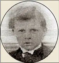 Enrique Mosconi à l’âge de 7 ans