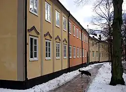 Flerbostadshus, Kyrkogårdsvägen.