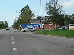 Frontière  de Tallinn.