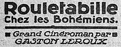 Image illustrative de l’article Rouletabille chez les Bohémiens (roman)