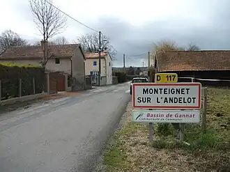 Monteignet-sur-l'Andelot