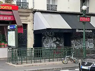 L'accès no&nbsp;2,  « Rue des Maraîchers ».