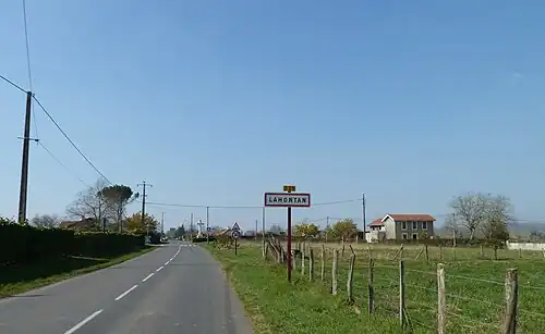 Entrée dans Lahontan.