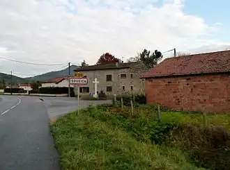 Entrée dans Soueich.