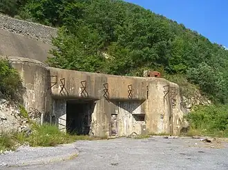 L'entrée de l'ouvrage.