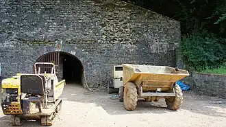 Entrée de la visite de mine.